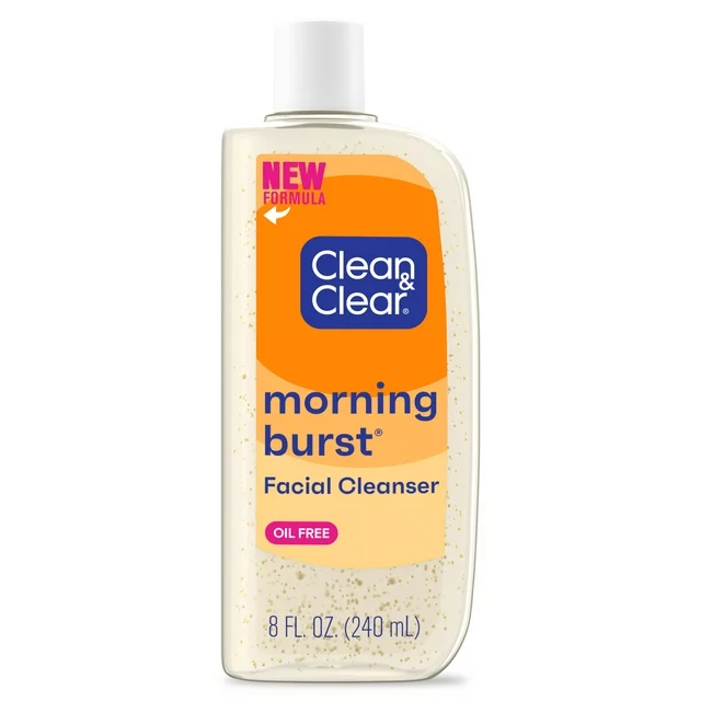 Clean And Clear Morning Burst Facial Cleanser, 8 Oz